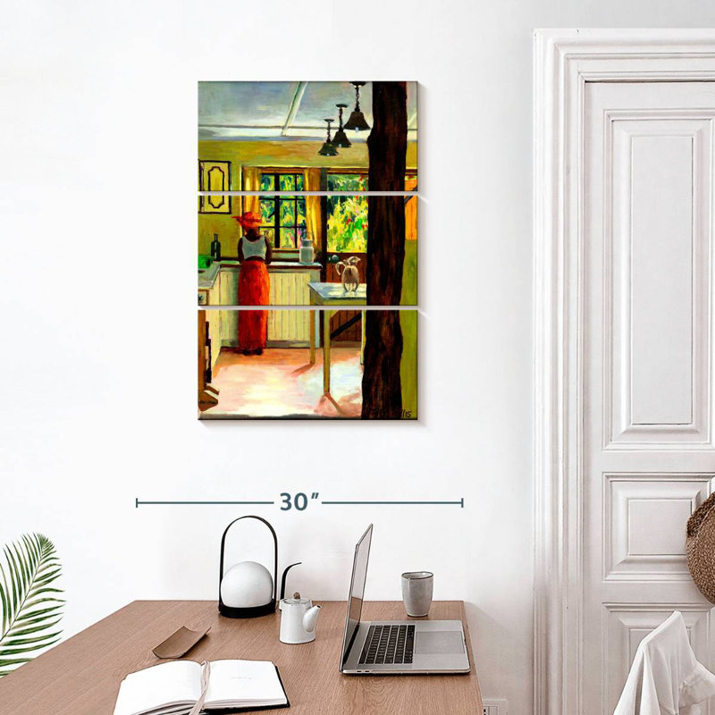 Leisha African Kitchen, 32" H x 20" W