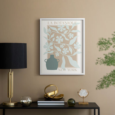 La Botanique Framed Print - Solid Wood