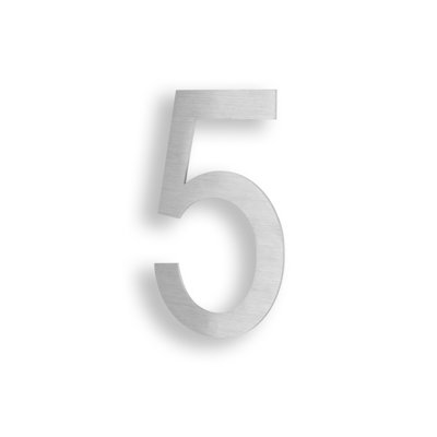 Numéro de maison à fixation flottante 6 po