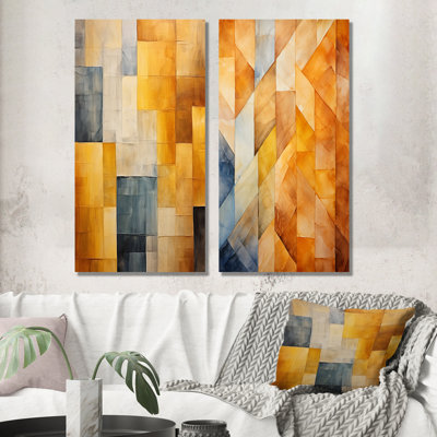 Dailen - ensemble de 2 reproductions d'art sur toile