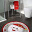Barberton Circle Christmas Bath Mat