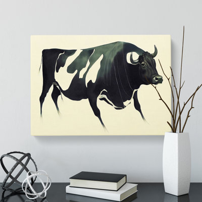 Sensational Cow - Wrapped Canvas