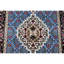 Wool Oriental Area Rug in Blue/Black/White-72450460