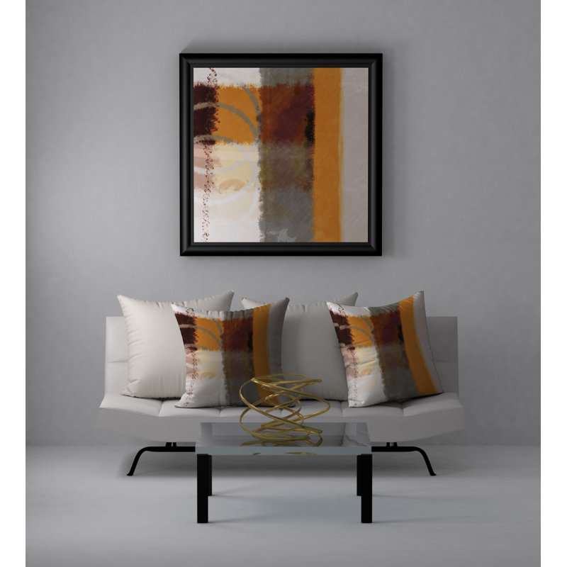 Chic Singular Square Pillow Cover & Insert, 20" x 20"