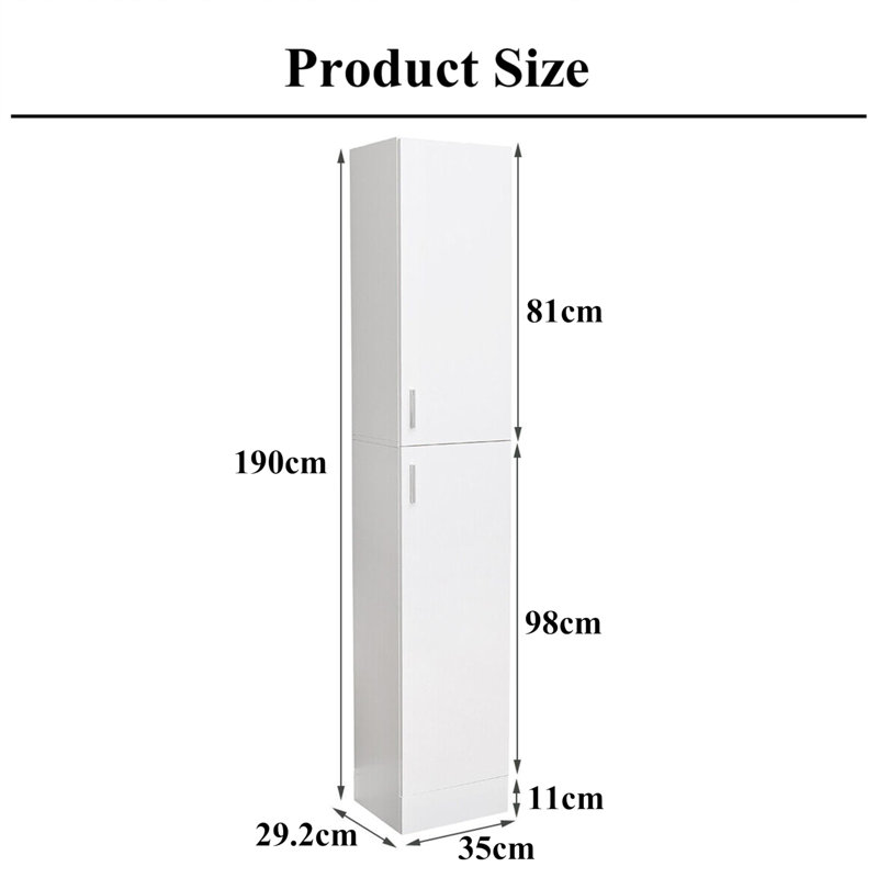 Freestanding Linen Cabinet