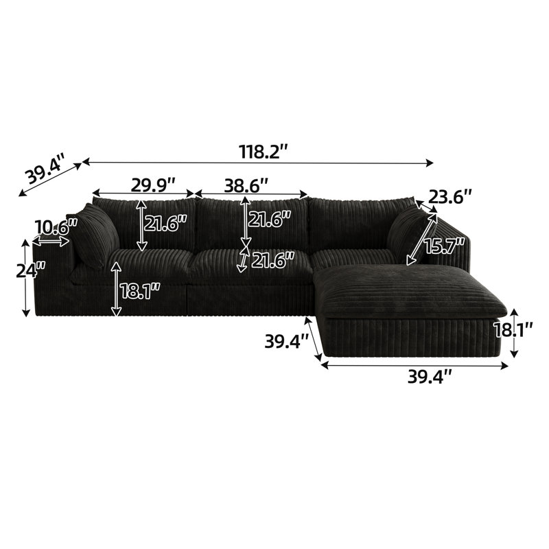 Coussin modulaire Glenmore