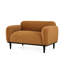 Attrayant 2 po jaune avec revêtement doux et pieds, l 51,14 po x P 30,87 po, H 30,17 po-1509942951