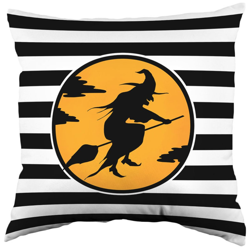 Coussin Witch Silhouette
