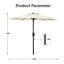 Parasol de table Brixxon-88976632-86865715