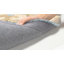 Tapis ivoire en laine / coton touffeté à la main Jahiem-441276692