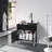 Laundry Sink With Pull-Out Faucet And Cabinet-124467821