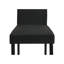 Chaises capitonnées moelleuses 5 pièces brun