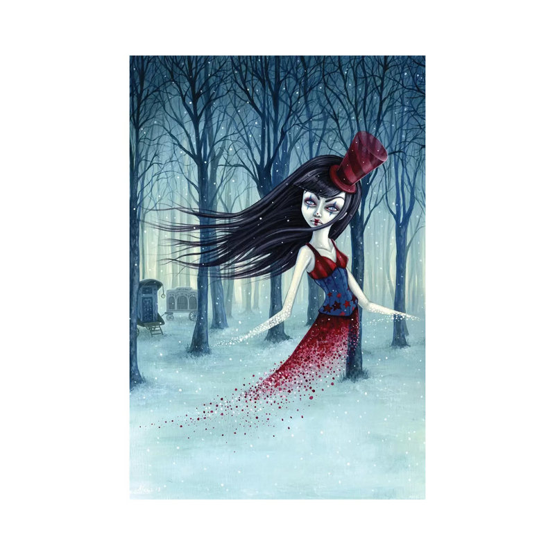 Eternal Winter Circus by Megan Majewski - Wrapped Canvas Print, 20.32 cm H x 30.48 cm W