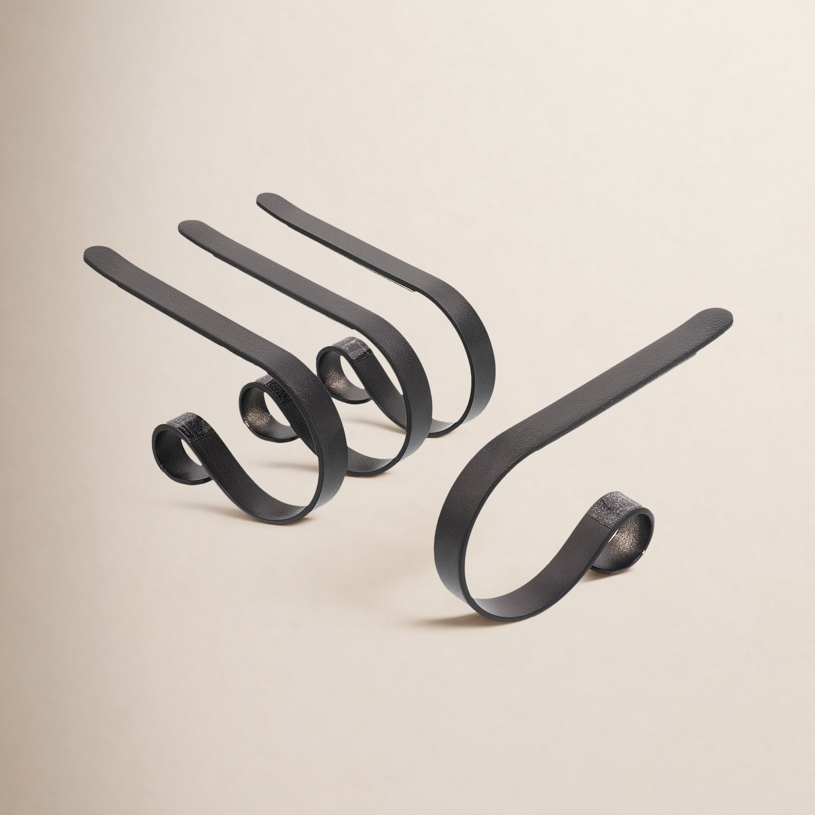 Stocking Holder, Matte Black