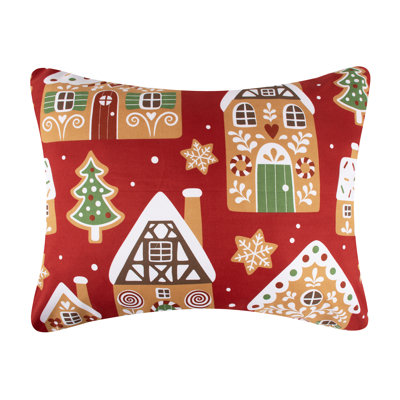 Taie d'oreiller matelassée Gingerbread Lane