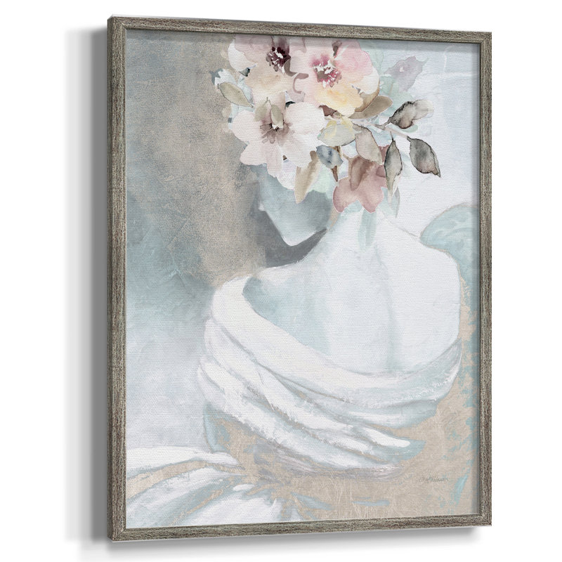 Whisper II, reproduction encadrée - bois massif 49480, H 15 po x l 12 po