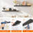Floating Shelves Set Of 2 With Invisible Brackets, 47.2 Inch Wall Mounted Shelves For Home Decor, Sturdy And Modern Design For Bathroom, Bedroom, Living Room, Office