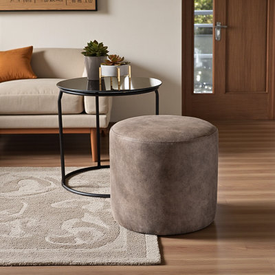 Volt 2-Piece Nesting Table and Ottoman Set by 17 Stories