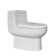 Whitehaus Collection Magicflush 1.6 Gallons GPF Elongated Comfort Height Floor Mounted Kit (Seat Included)