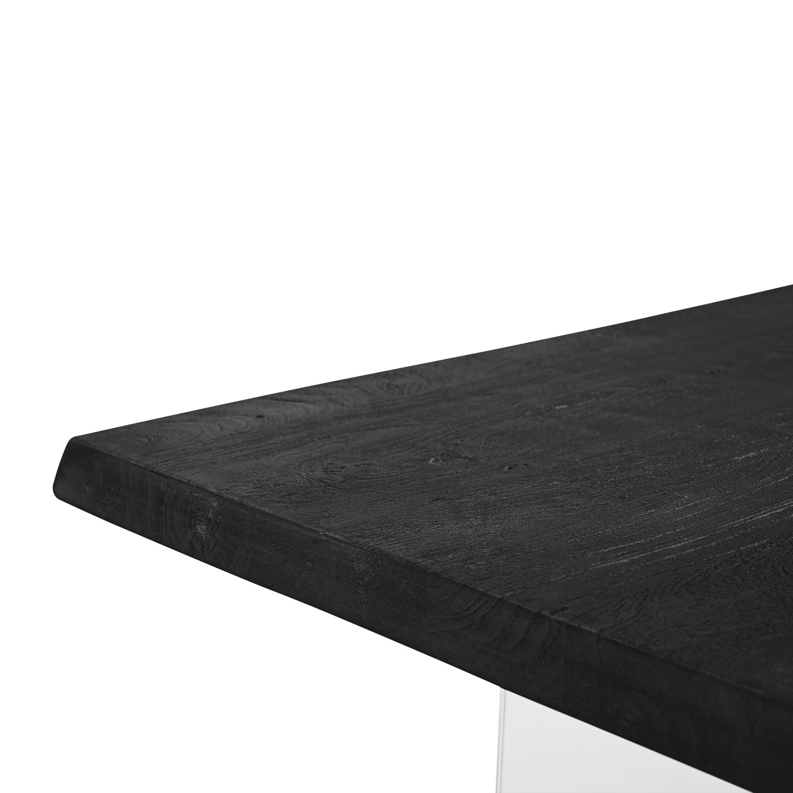 Colin Dining Table, 29.75"H x 92"L x 40"W, Ebonized