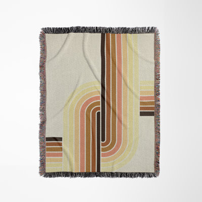 Merna Cotton Blend Blanket Throw