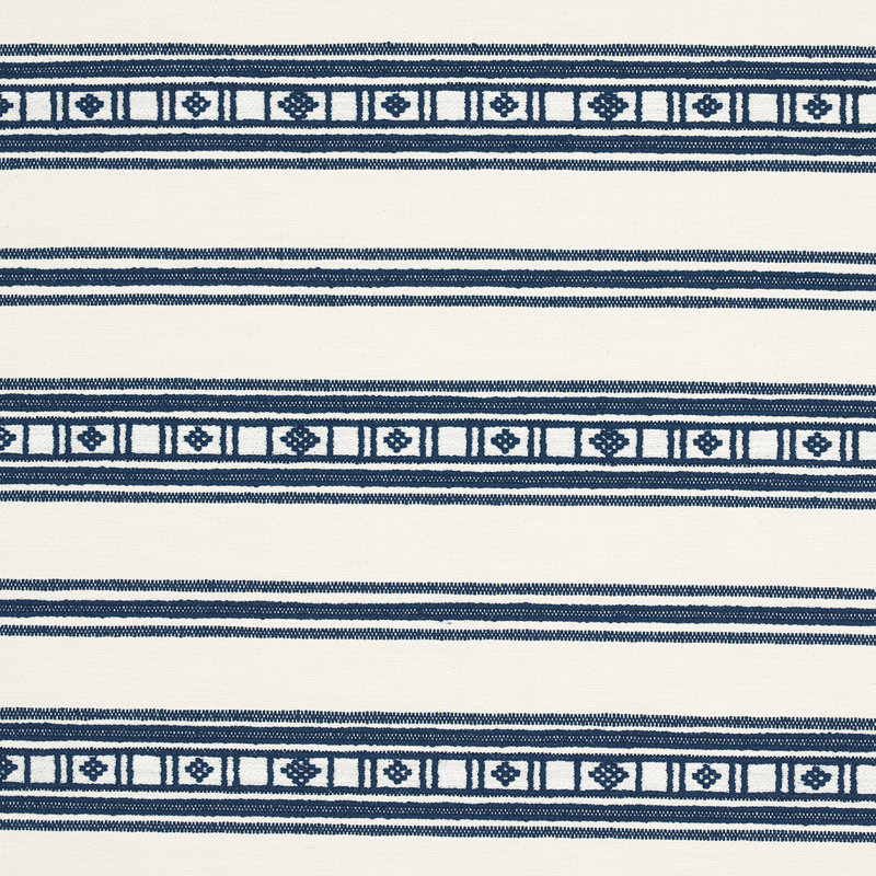 Tissu en mélange de coton Moon River, Indigo