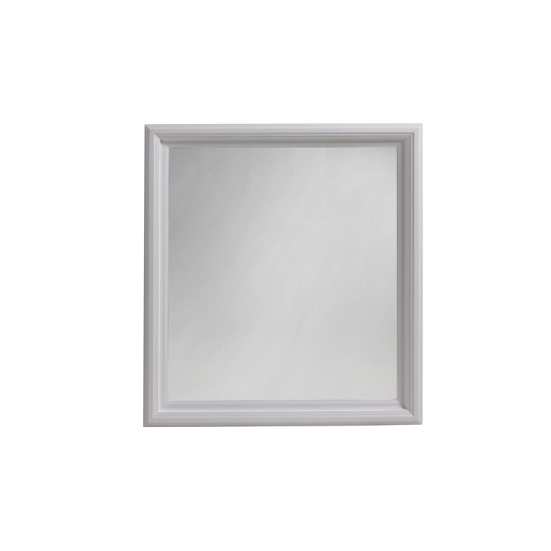 Autumn Wood Flat Wall Mirror