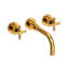 East Linear Wall Mount Bathroom Faucet-379859256