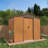 8 ft. W x 6 ft. D Metal Lean-To Storage Tool Shed