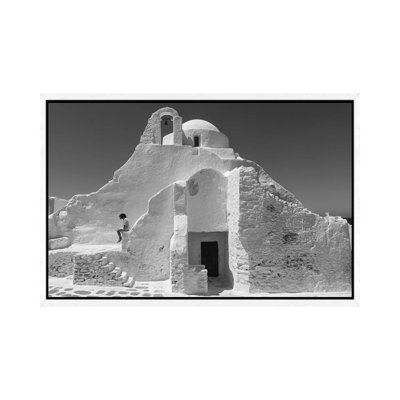 Paraportiani,Mykonos, Greece by Charles Cho - Floater Frame Gallery-Wrapped Canvas Giclée on Canvas