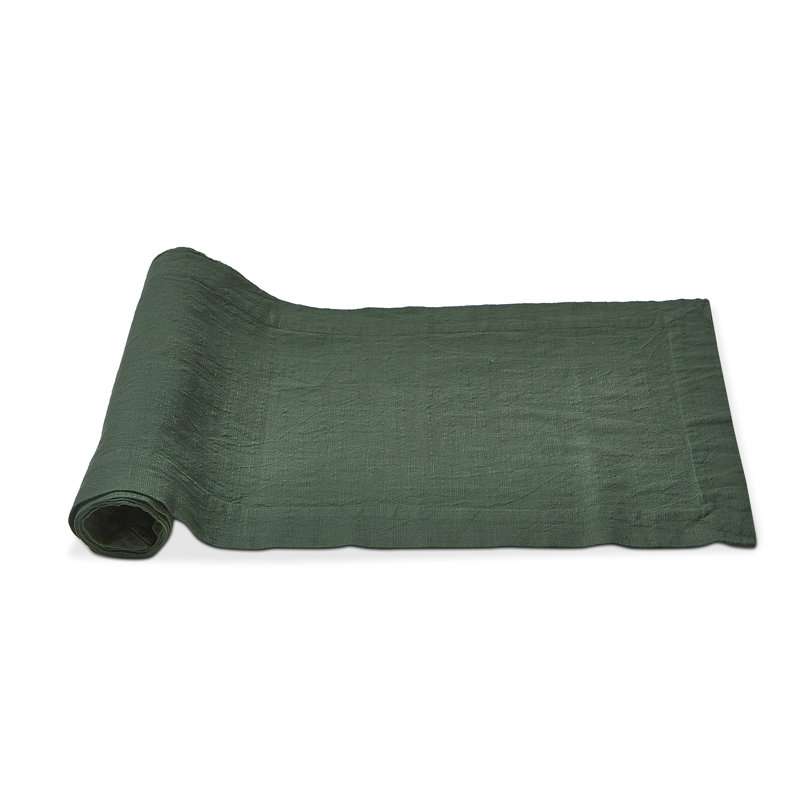 Threads Slub Runner Red, Dark Green