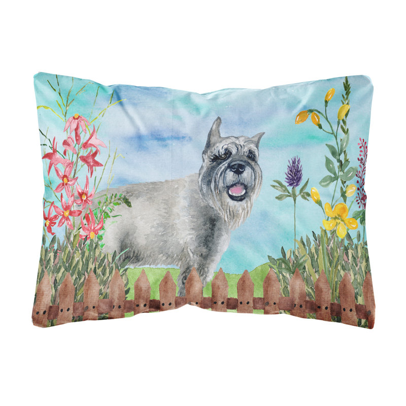  Coussin intérieur / extérieur Schnauzer Spring