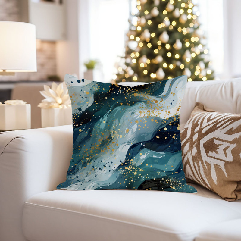 Abstract Flow Elegance V Modern, 18"H x 18"W
