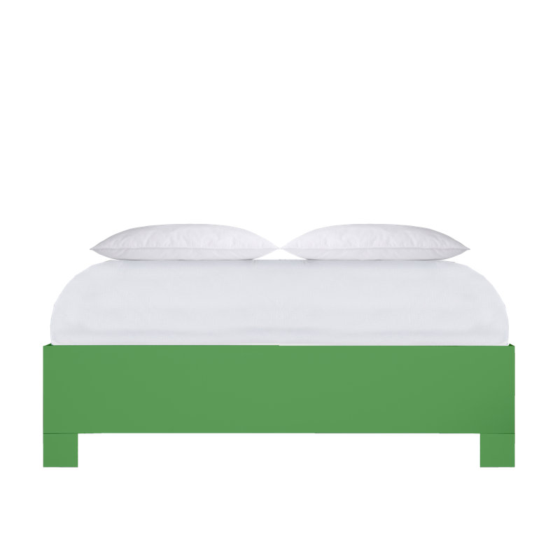 Base de lit plateforme 16 po, Vert vif, Plein