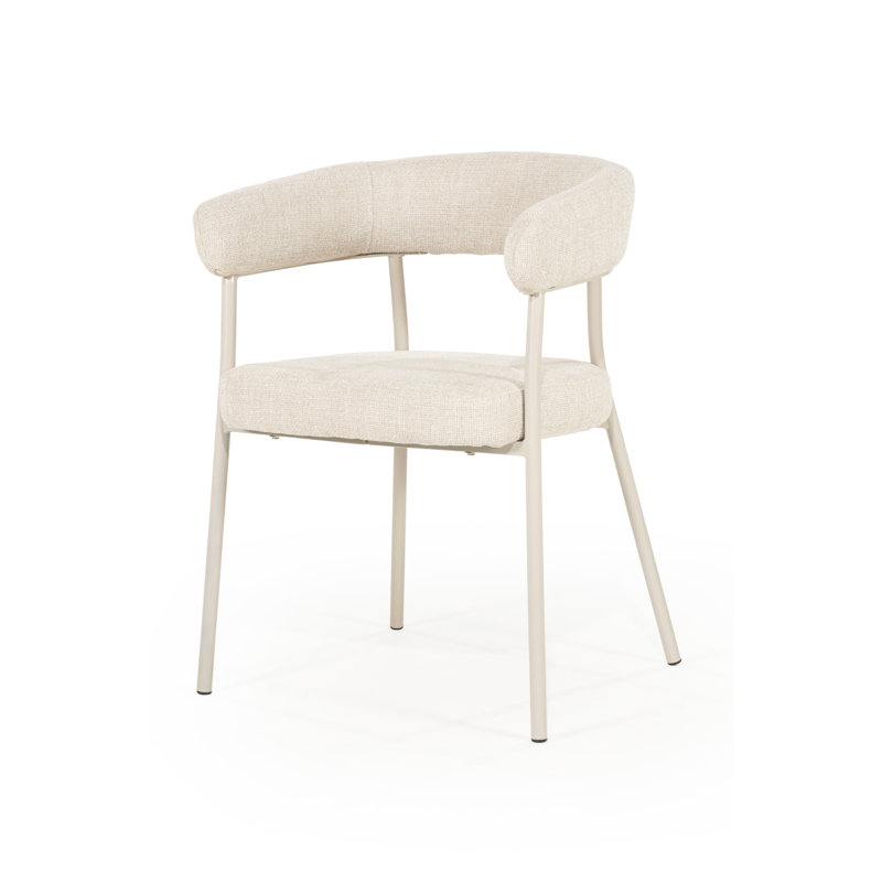 Chaises de salle à manger Yovi (2), Beige