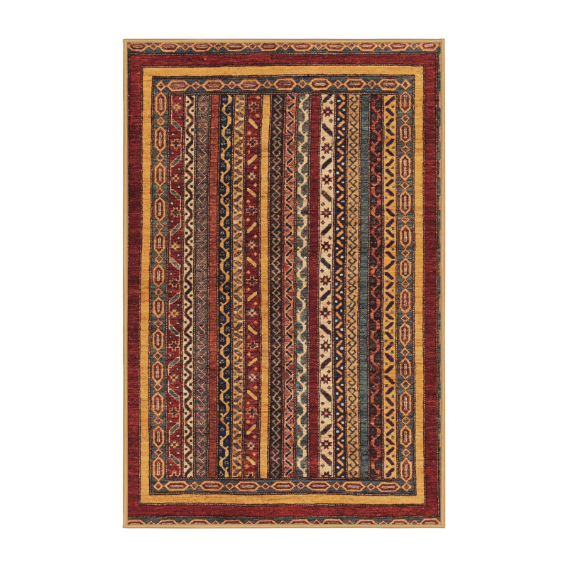Abstract Indoor Rug, Rectangle 8' x 10'