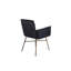 Saucedo 109.2cm H Velvet Upholstered Armchair-1215531122