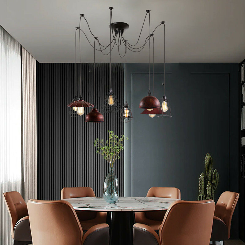 Stu 8 - Light Black Pendant