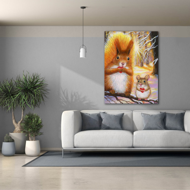 «Valentines For Friends7» par Bridget Voth, H 54 po x l 40 po x P 1,5 po