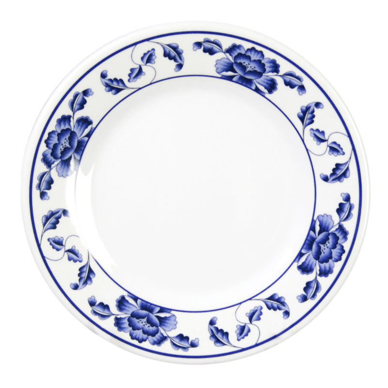 Lotus Melamine Floral Charger