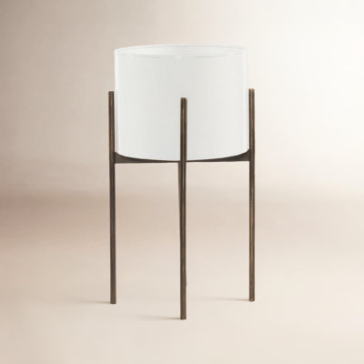 Brinley Metal Planter