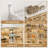  8 Tiers Foldable Shoe Rack Organizer Cabinet For Closet Entryway, Large Collapsible Shoe Storage Box With Magnetic Doors Fits Up To 32 Pairs-1340662623