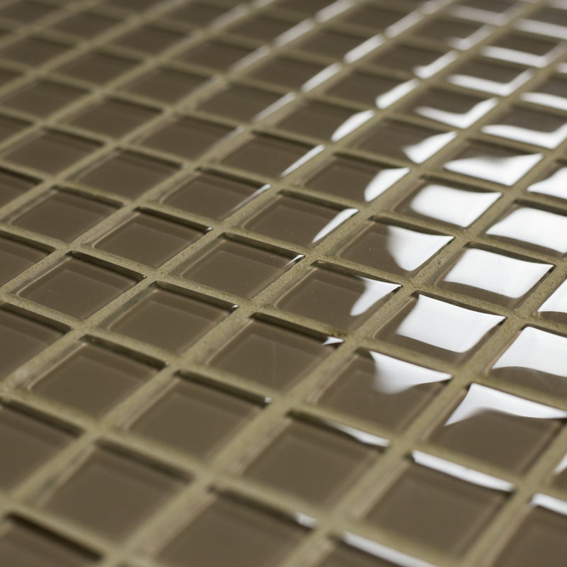 Carrelage mural carré en mosaïque pour piscine et plancher 1 po x 1 po Metro