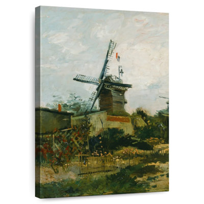 Lilie Windmills On Montmartre