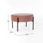 Repose-pieds rond moderne Epsom-1423458772
