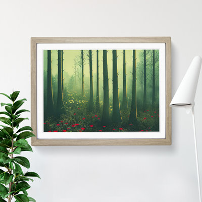 Flowers of a Spring Forest Vol.1 1 Piece Single Picture Frame Painting