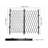 Double-Folding Metal Security Gate
