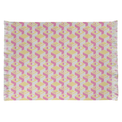 Chenille Geometric Indoor Rug