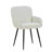 Upholstered Chenille Dining Chairs With Metal Legs (Set of 2)-884257780