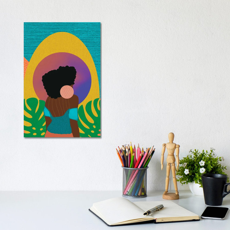 Joy by Sagmoon Paper Co. - Wrapped Canvas Painting, 20.32 cm H x 30.48 cm W